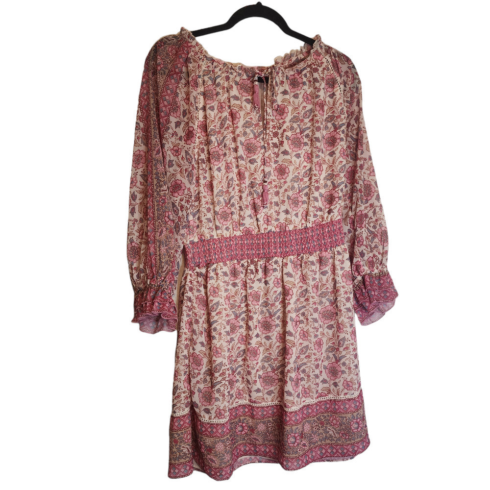 Love the label rose pink mini dress size medium